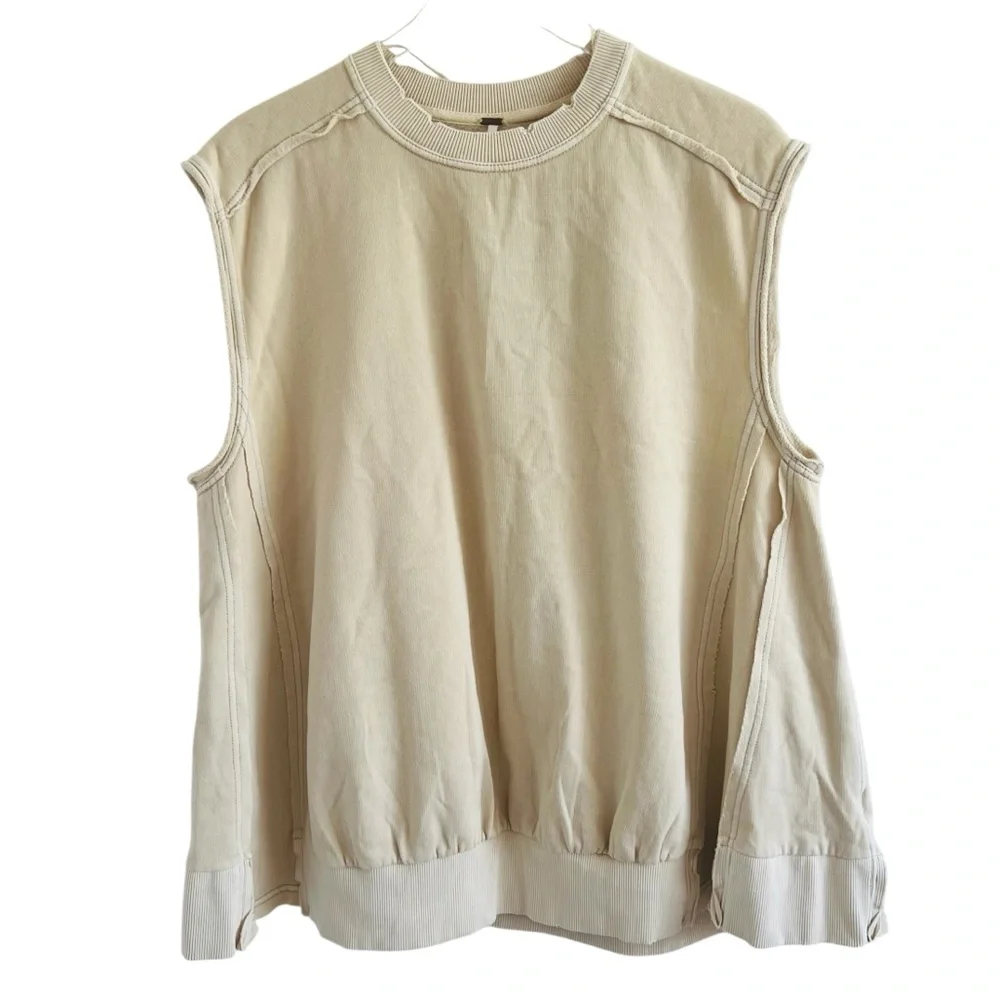 FP Movement by Free People Beige Sleeveless Top - Picture 2 of 5